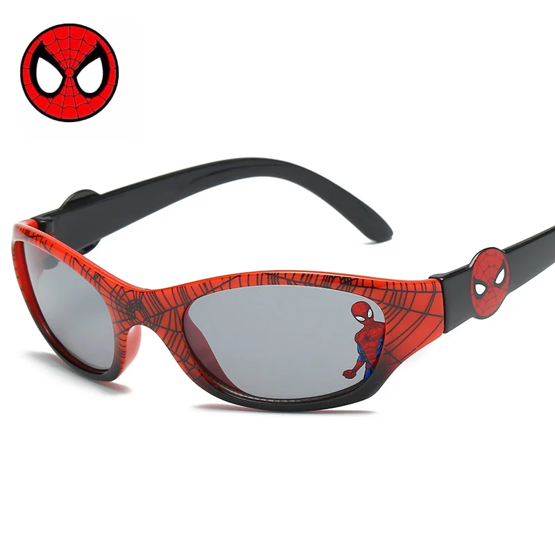 

Marvel Superhero Spiderman Cartoon Children's Fashion Sunglasses Avengers Movie Series Spider-Man Surrounding Sunglasses