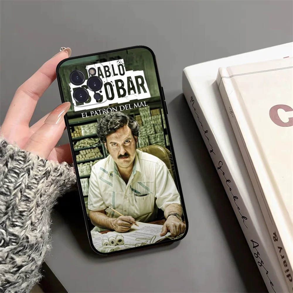 Narcos TV Series Pablo Escobar Phone Case Silicone Soft For Iphone 15 14 13 12 11 Pro Mini XS MAX 8 7 6 Plus X XS XR Cover