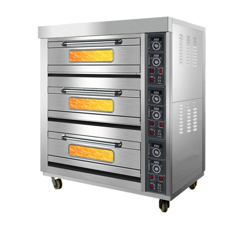 

Commercial large-capacity three-layer six-plate toast machine, good things to share, strongly recommended