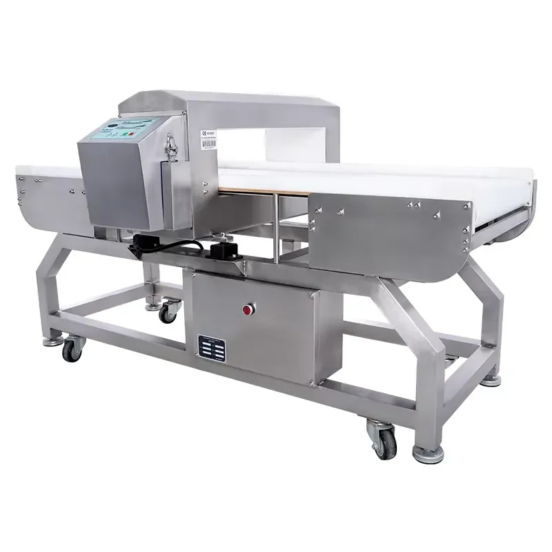 High Quality Small Conveyor Belt Metal Detector Machine for Food Industry Economical and Efficient with Rejection Feature