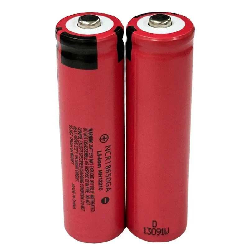 100% Brand New Original NCR 18650GA High Discharge 3.7V 3500mAh 18650 Rechargeable Battery Flashlight Pointed Lithium Battery