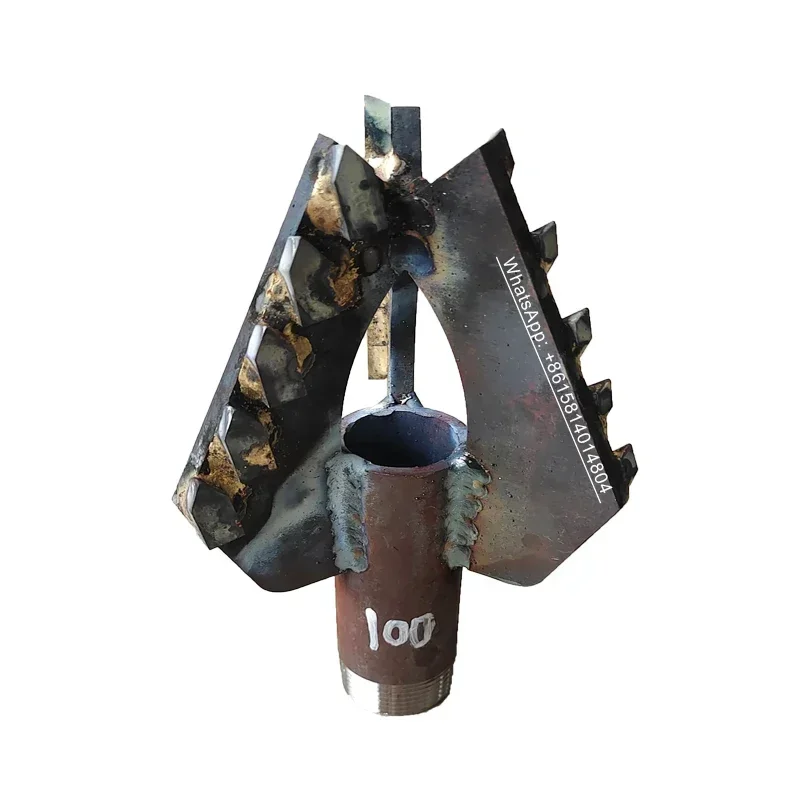 1pc Drilling Wells Alloy Cone Bit Household Well Drilling Small Drilling Rig Alloy Bit Customized Drill Bit