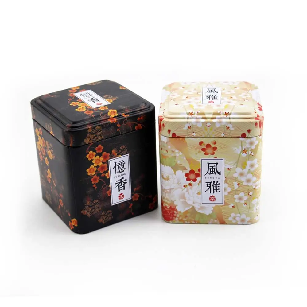 Small High Quality Aluminum Sealed Canister For Sugar Solid Decoration Coffee Jar Tea Box Airtight Container Tea Caddies