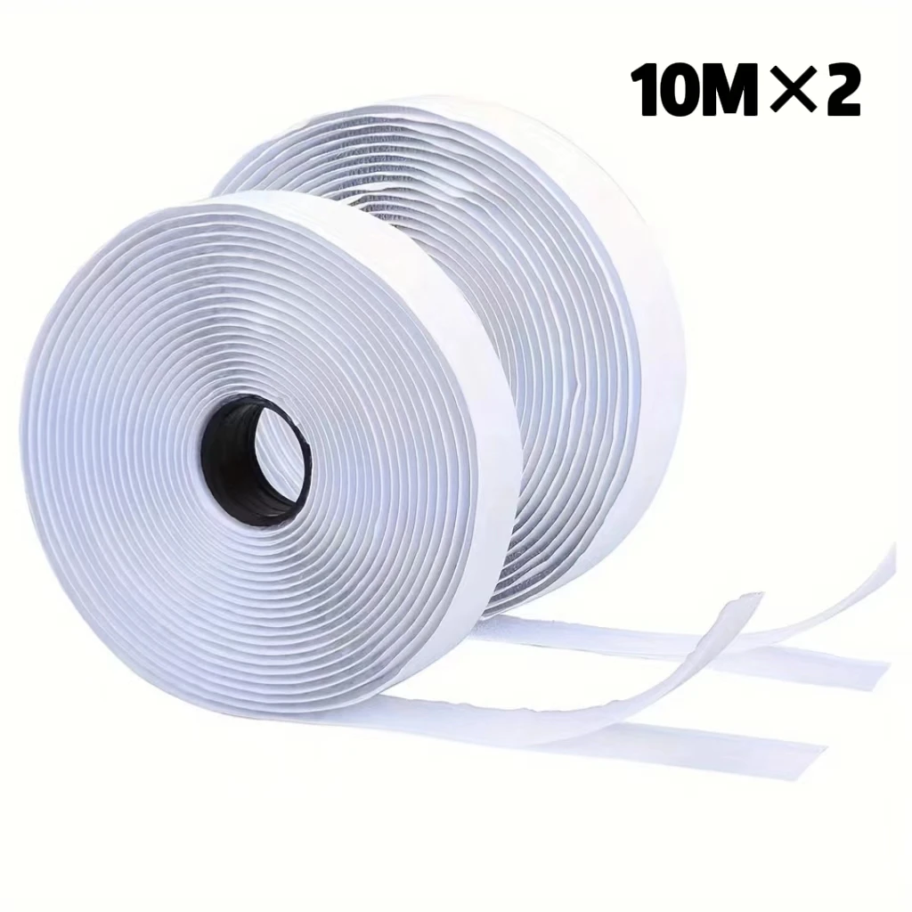 20-50mm10M Magic Sticker  Adhesive Strong Double Sided-Adhesive with Sticker Powerful Hook and Loop velcro autoadhesivo