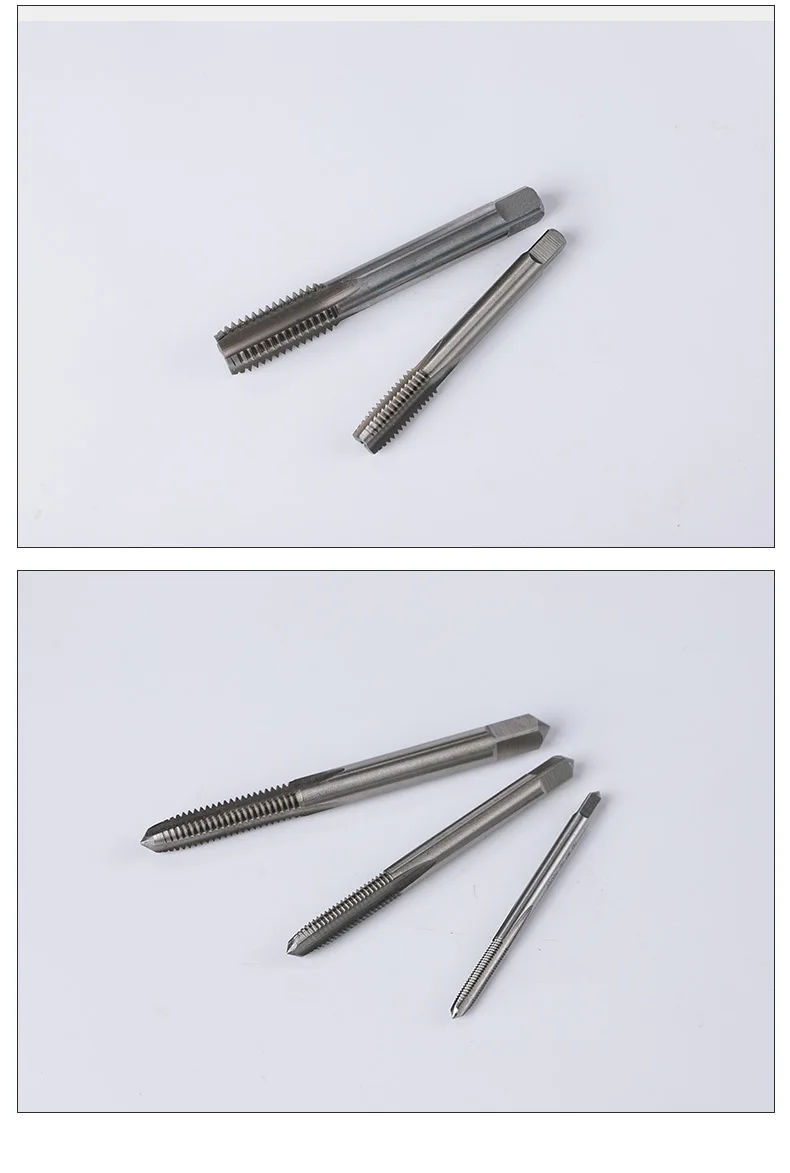 Thread Tap Set Right Hand Straight Flute Tap M3 M4 M5 M6 M7 M8 M10 M12 M14 M16 Metric  Threading Tool Screw Tap Drill Thread