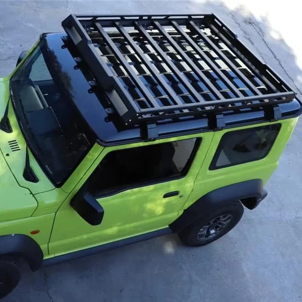 

TELLIKA Japan Aluminum Cargo Roof Rack with LED Light Kit for Jimny 2019 Exterior Accessories for JB74 JB64 Cars