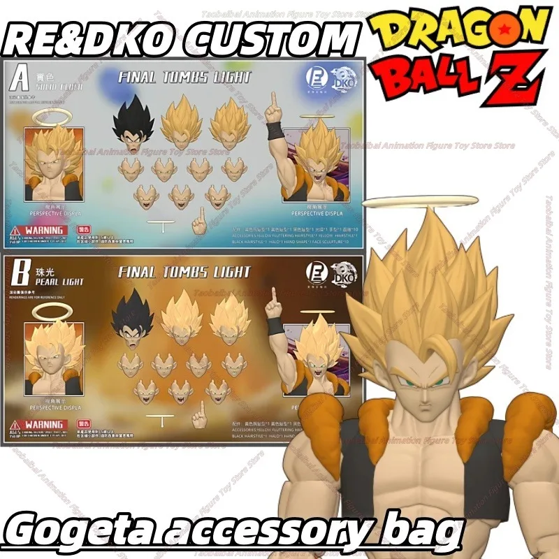 

RE&DKO CUSTOM FINAL TOMBS LIGHT Gogeta Accessory Pack, Suitable for Tonsenarttoys Gogeta Only Accessories, No Dolls