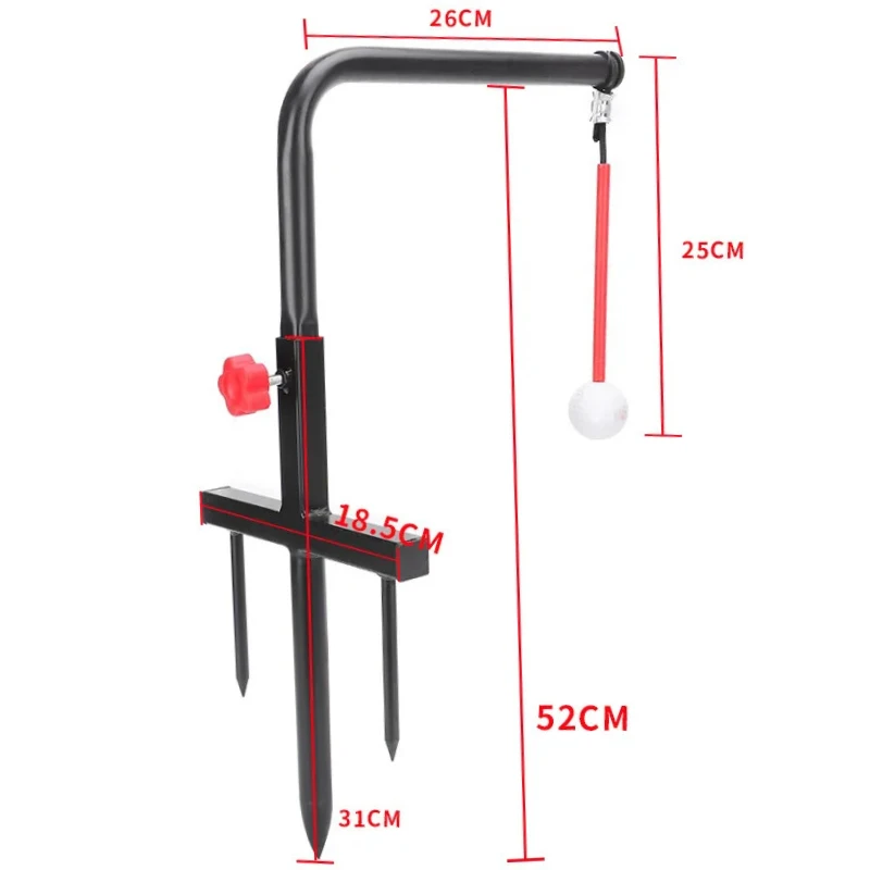 

Portable Golf Swing Training Aids Groover Practice Auxiliary Tool Golf Swing Trainer Kit Indoor Outdoor Golfing Golf Accessories