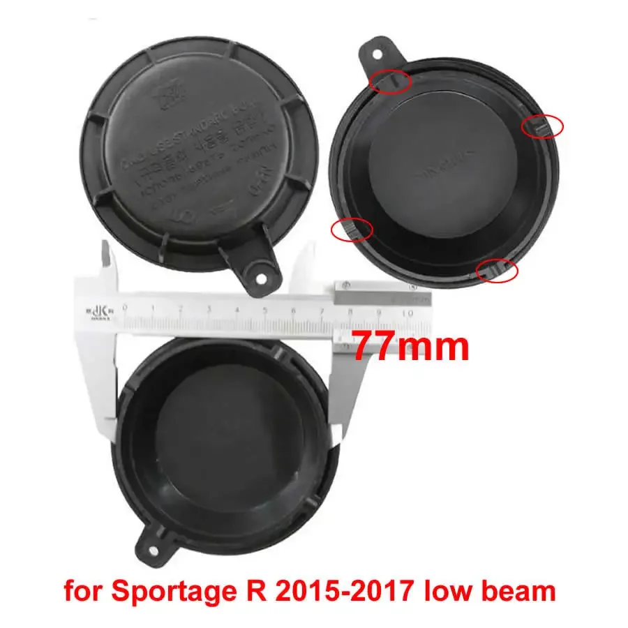 Low High Beam Light Lengthened Dust Cover Dustproof Headlight Seal Rear Cap 1PCS For Kia Sportage R 2011-2013 2015-2017 2018