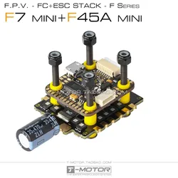 Tmotor T-motor MINI F7 Stack F45A 45A ESC F722 stack  Digital Flight Controller for FPV RC Drone Freestyle Racing Quadcopter