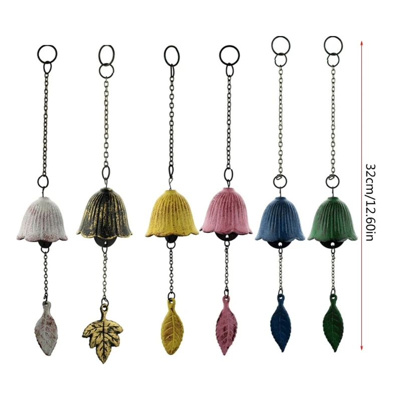 Campanas viento hierro, campanas viento para patio, decoración jardín, colgantes para colgar libre, envío