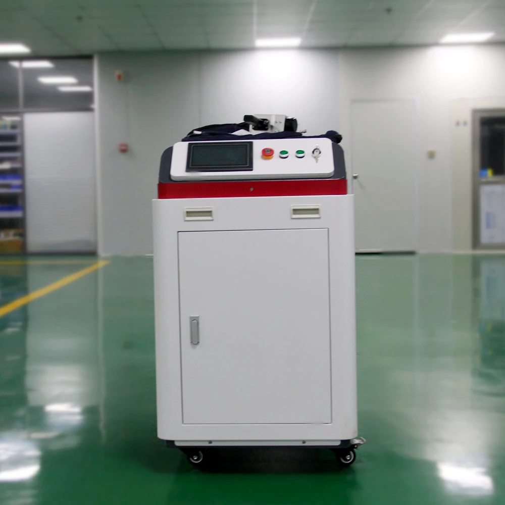 2023 Latest Tech Laser Cleaning Machine For Cleaning Parts Metal Sheet Rust Removal 1000W 1500W 2000W For Sale