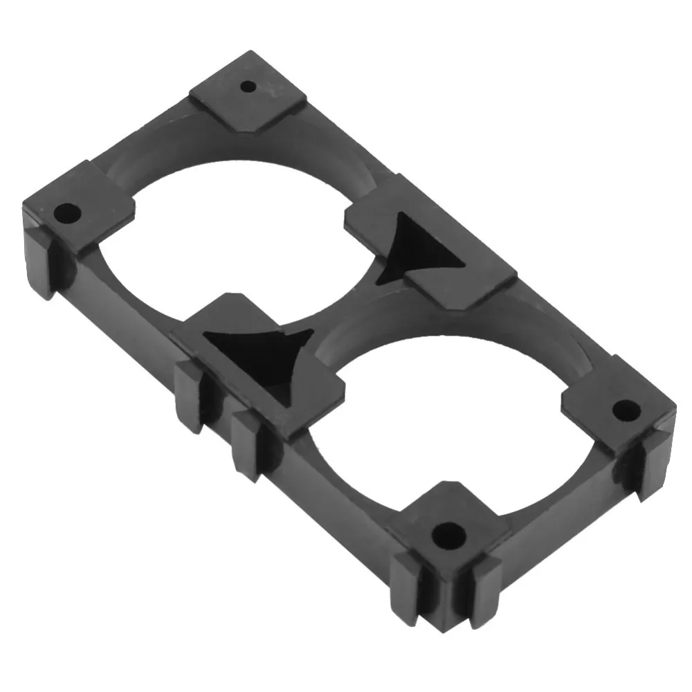 50pcs Shockproof Design Lithium Battery Bracket Fixed Connection Clip 2 Links Design Battery Cell Spacer Battery Pack Holder