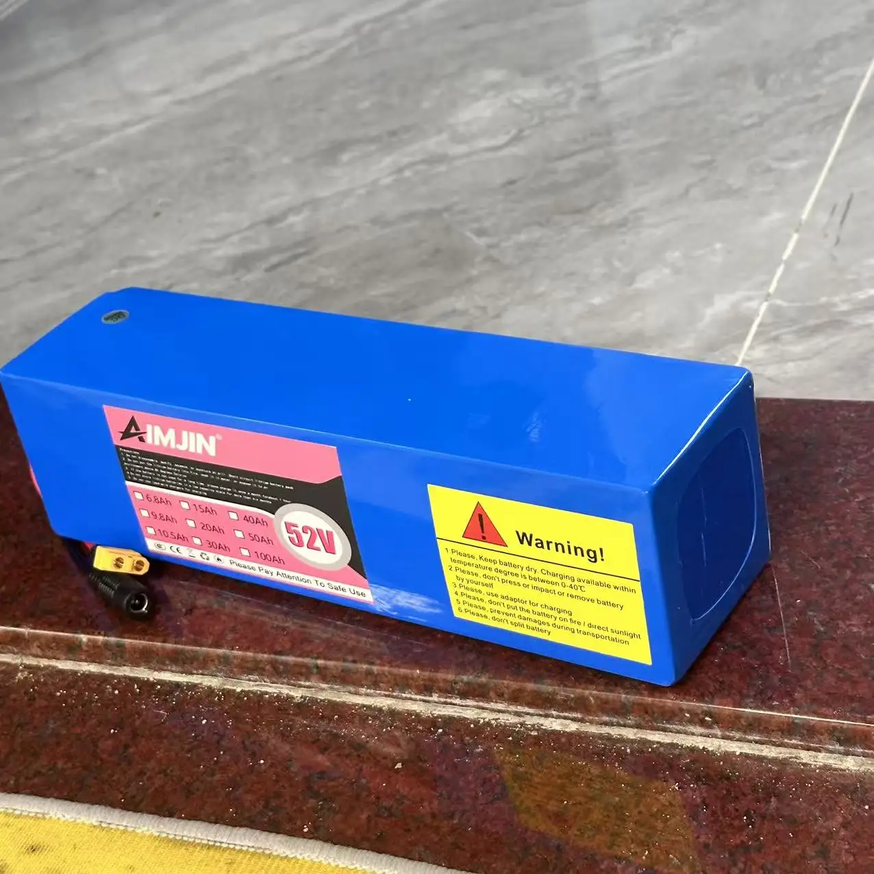 52V 18650 14S3P 10.5AH battery pack lithium built-in BMS, suitable for 1500W various electronic devices+charger