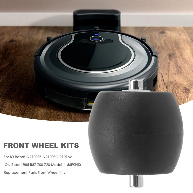 Piezas de repuesto para rueda delantera de Shark IQ Robot, QR100SB, QR100SG, R101ae, R85, R87, 700, 720, modelo 1156FK950