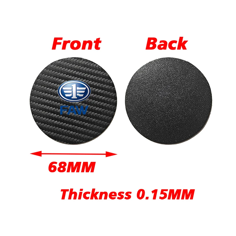 قواعد أكواب السيارة من ألياف الكربون لـ FAW Besturn Junpai Bora Vita F5 V70 D60 J6 F1 V80 B70 R7 N5 N7 Xiali Admiral Hongqi #2