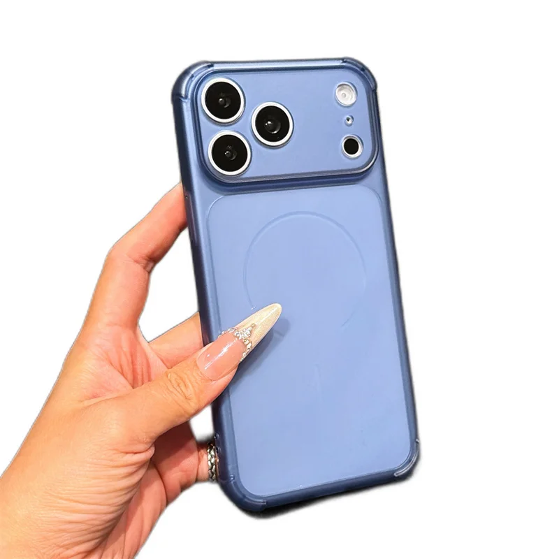 

Luxury Matte Silicone Soft Case For iPhone Air 17 16 15 14 13 12 11 Pro Max Full Camera Protection Case for iPhone 16 15 14 Plus