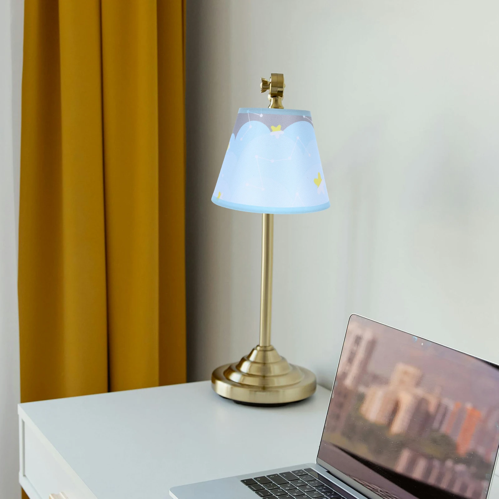 

Fabric Lampshade Lamp For Table Lamps Wrinkle Simple Lamp Shades Modern Lampshades Light Shades Desk Bedside Cover