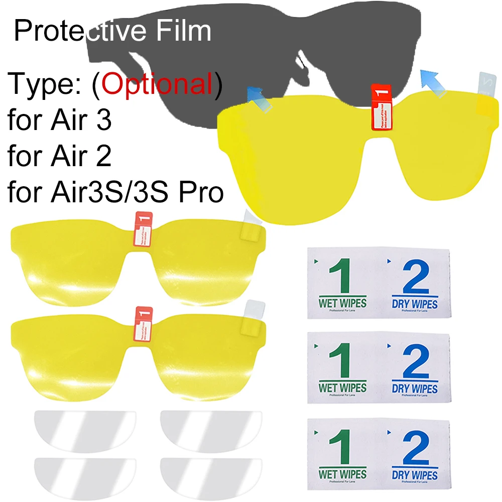 

Protective Film for Rayneo Air3/Air2/Air 3S 3S Pro Lens Protector Scratch-resistant Wear-resistant Film AR Glasses Accessories