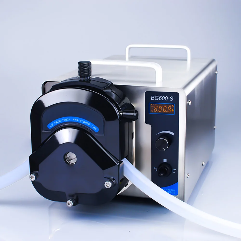 Big Flow Liquid Metering Transfer Peristaltic dosing Pump Additive grinding aid peristaltic pump BG600-S