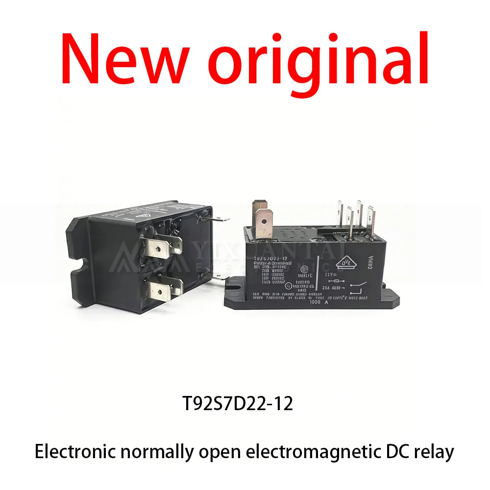 

1Pcs/Lot New original T92S7D22-12 Electronic normally open electromagnetic DC relay