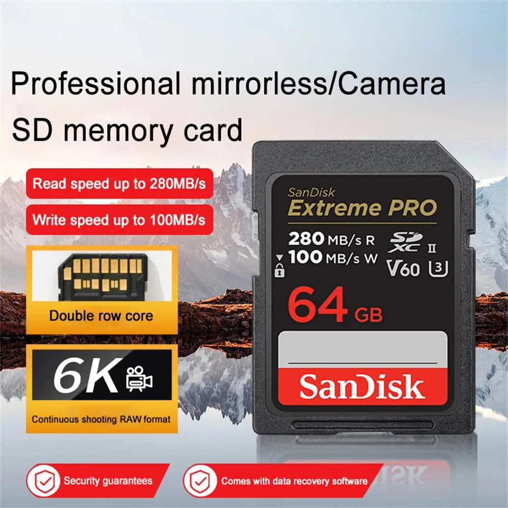 بطاقة ذاكرة 4K SD U3 excreme PRO 6K UHD فيديو 8K C10 V30 V60 V90 بطاقة ذاكرة SDHC c sdxd 4K SD Card U3 Extreme PRO 6K UHD Video 8K C10 V30 V60 V90 Memory Card SDHC SDXC sd Cards UHS-I UHS-II for 1080P 3D 4K 8K Camera