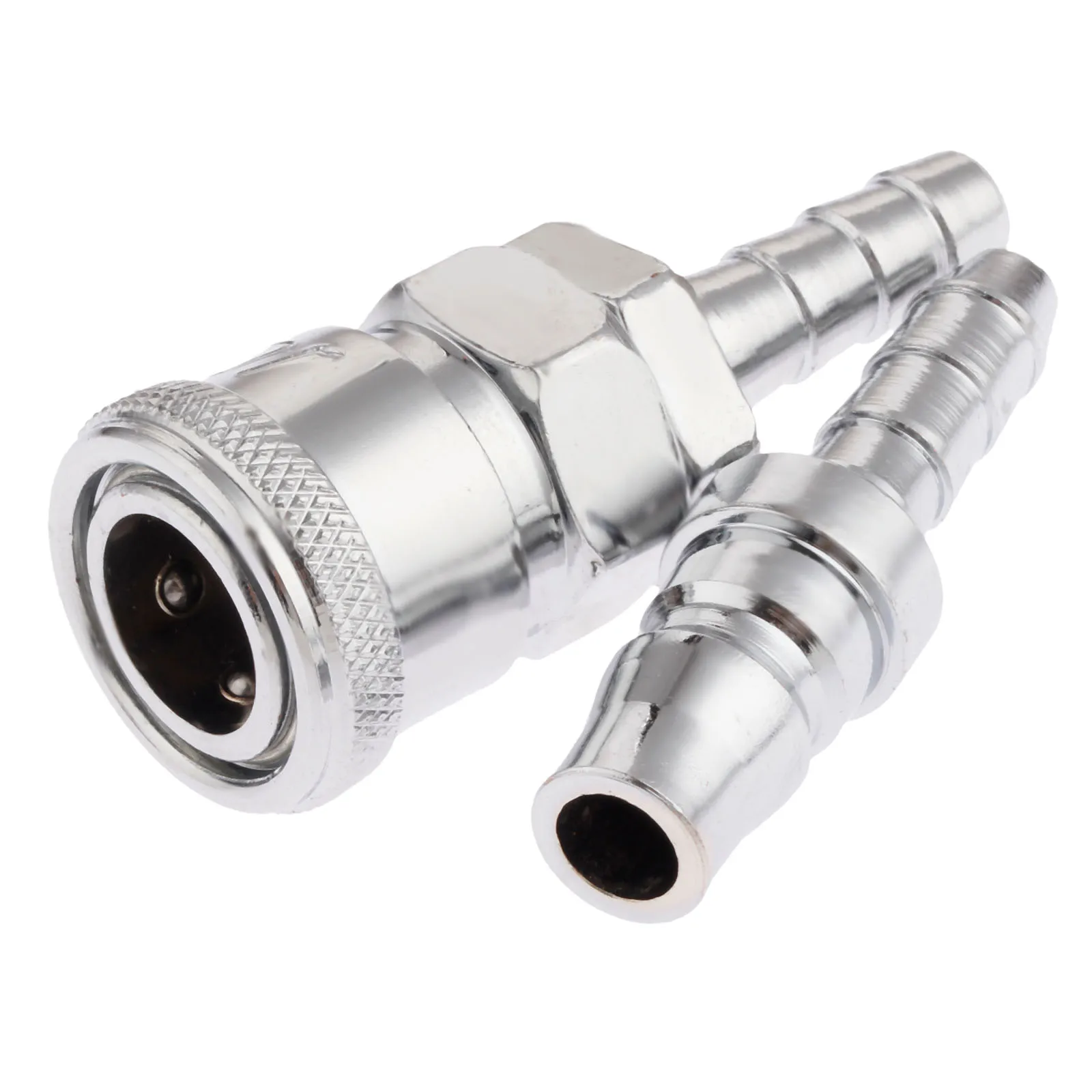

2Pcs Iron Pneumatic Fitting Air Line Hose Compressor Connector Quick Release Coupler Air Line Fittings for 8mm Hose SH20 PH20