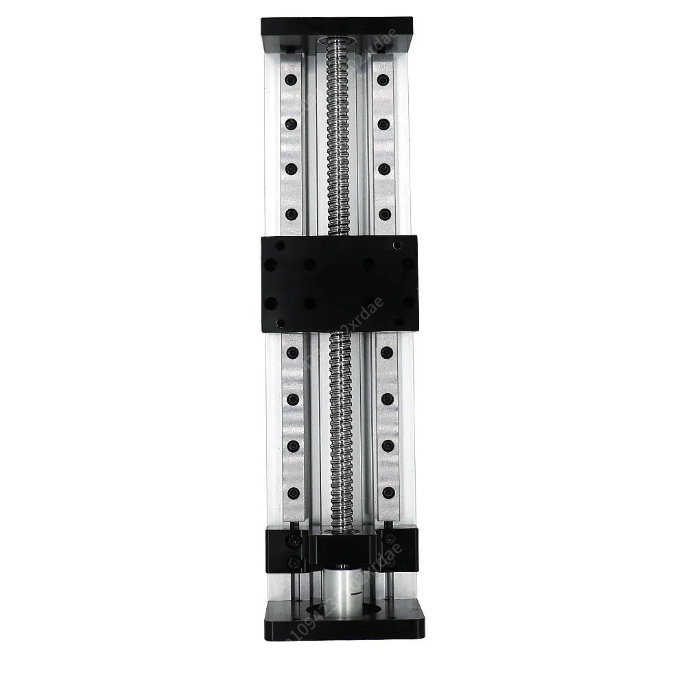 

NewHLTNC Sliding Table Z Axis Stage Linear Shaft Rail SFU1204 1605 1610 Ball Screw Linear Actuator 100-800mm Kit For CNC Machin