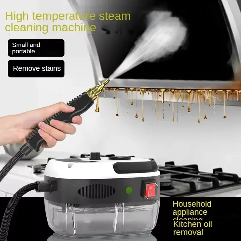 Limpiador a vapor de 2024 nuevo, desinfección de alta temperatura, aire acondicionado, campana extractora de cocina, limpiador a vapor para el hogar/coche, 220V