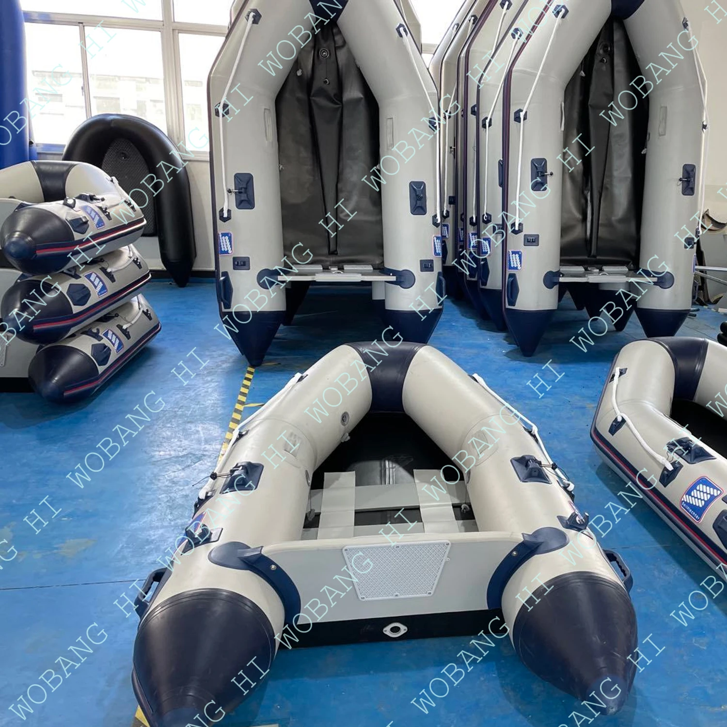 Opblaasbare vissersboot Float Tube Buikboot Ribboot