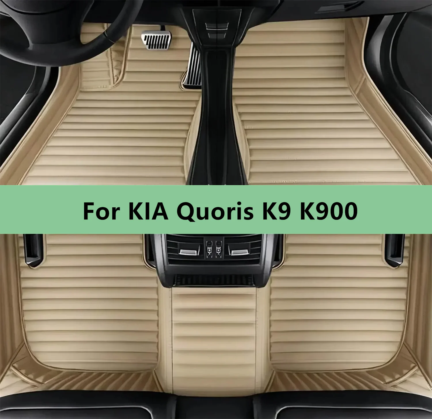 

Custom Car Floor Mats For KIA Quoris K9 K900 Car Floor Mats For Men Women Car Accessories Auto Carpets