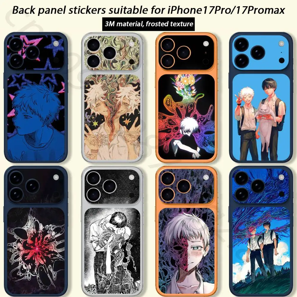 

The S-Summer H-Hikaru Died For iPhone 17 pro Max 17 pro Full Cover Decal Skin Wrap 3D Colorful Rear Protective Sticker Film