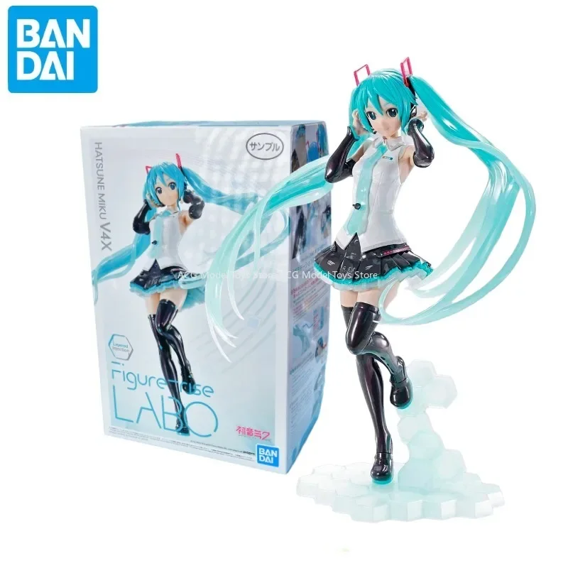 

In Stock Original Bandai Figure-rise Standard LABO Hatsune Miku V4X Assembled Model Anime Action Figure Collection Toy Gift