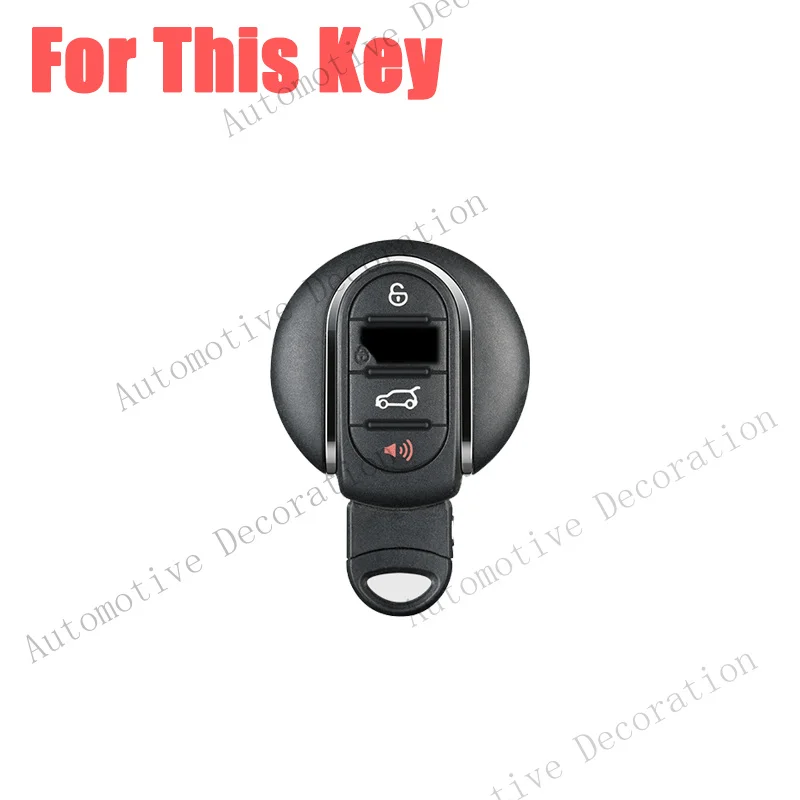 Z+ Carbon Fiber Car Key Fob Case Cover For BMW MINI Cooper Clubman F55 F56 F57 F60