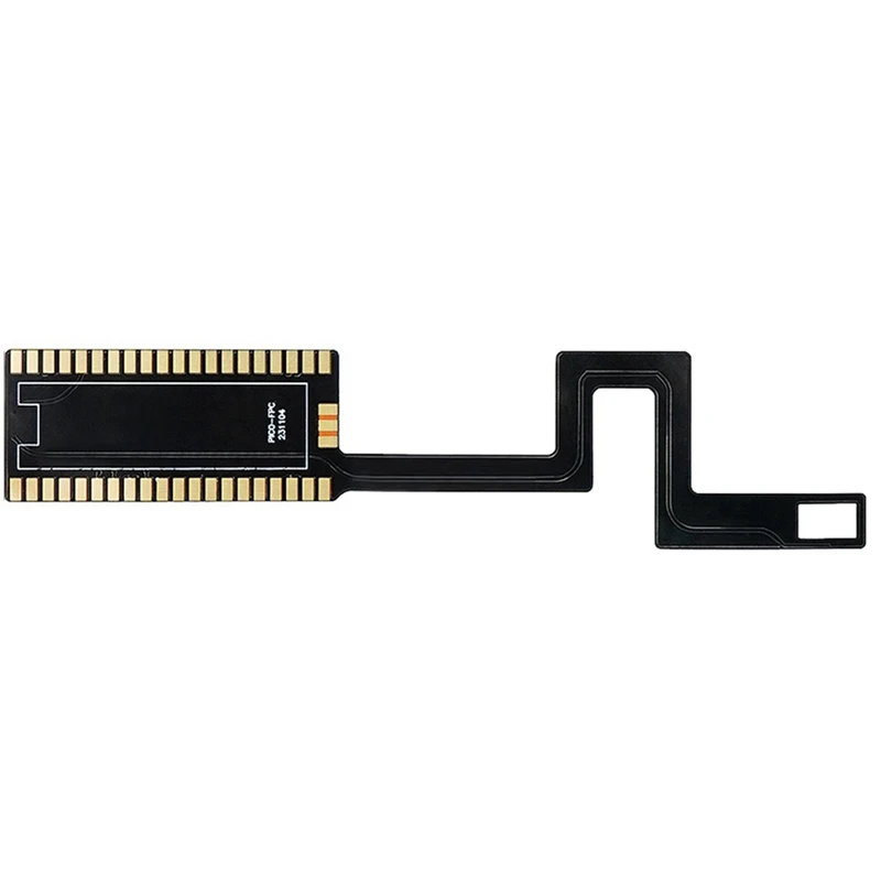 Piezas para Raspberry Pi Picoboot, Cable de soldadura flexible FPC, plástico negro para consola de juegos NGC Nintendo Gamecube DOL-001, 1 unidad