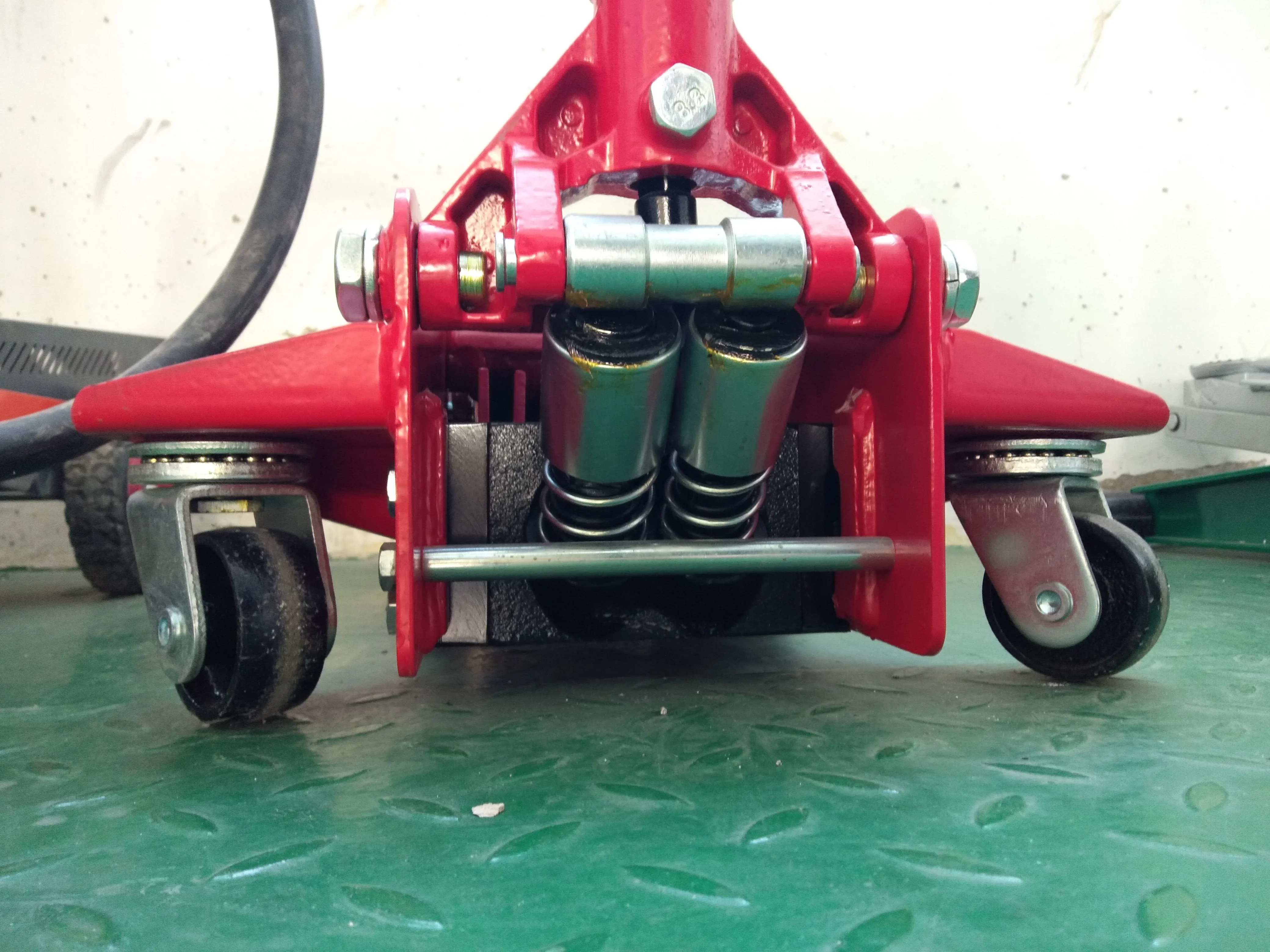 Double pump hydraulic car jack lift