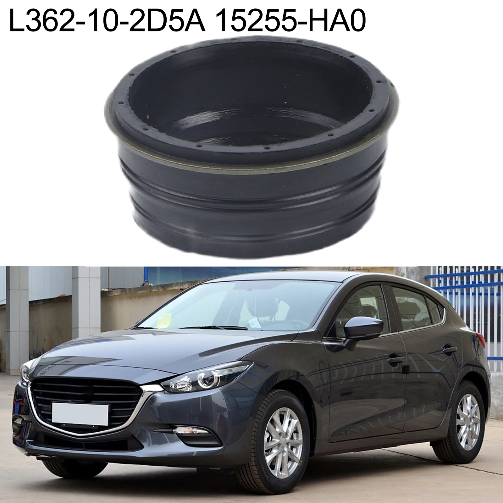Oil Cap Replacement Black Oil Cap Gasket ABS Quick Installation Easy To Install Non-deformable Precision Molding