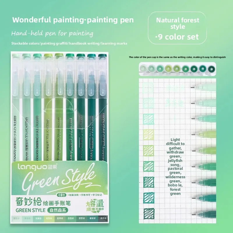 مجموعة أقلام جل لطيفة لكتابة لوازم القرطاسية وأقلام ذات أطراف رفيعة لملحقات المكتب والمدرسة للاستخدام اليومي والرسم هدية للفتيات