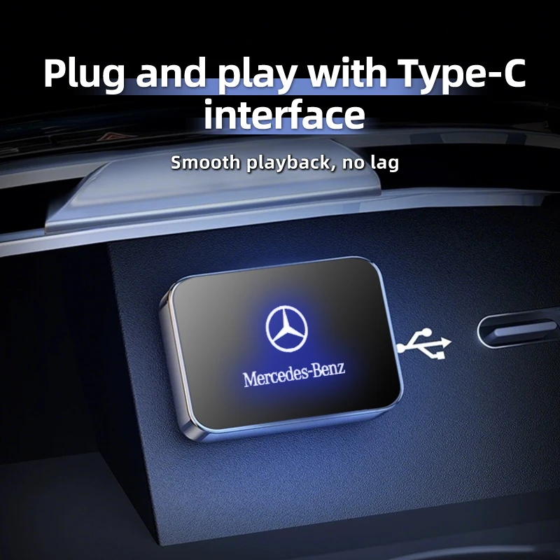 32GB/64GB سيارة صغيرة U القرص فلاش نوع C/USB محرك الذاكرة جهاز لمرسيدس بنز AMG W204 W203 W211 W212 W213 W205 W201 W210 W12