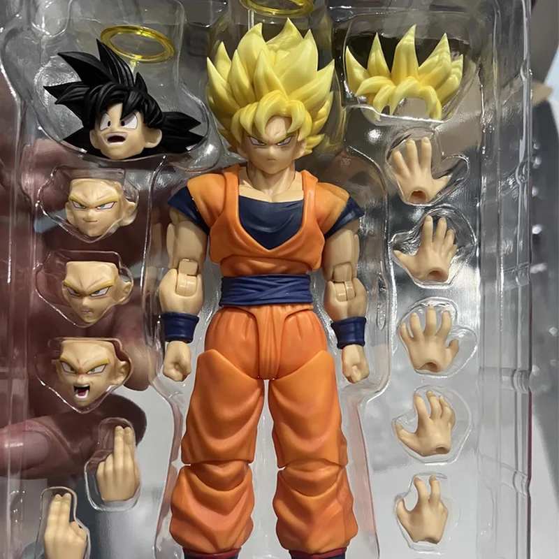 Demoniacal Fit Son Goku Figur Dragon Ball Z SHF 3.0 Goku Figurine Martialist Forever Return From Beyond Actionfiguren