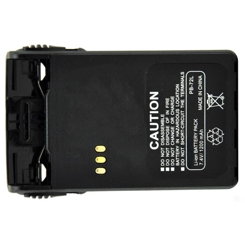 LB-72L 7.4V 1200mAh トランシーバーバッテリー Puxing PX-328 PX-777 PX-888K PX888 PX728 プラス WEIERWEI VEV-3 高品質