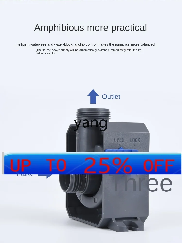 

Левый нижний фильтр, насос для аквариума, регулируемый поток, бесшумный водопад, пруд, рокарий, проточная вода, стена