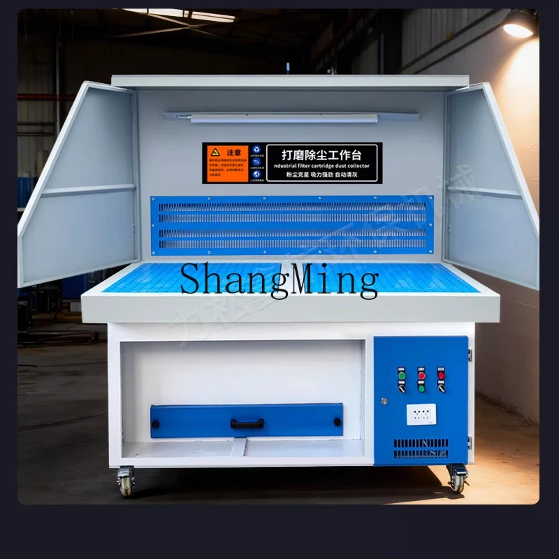 

ZYY grinding dust removal cabinet mobile metal polishing deburring dust collection platform grinding wheel machine