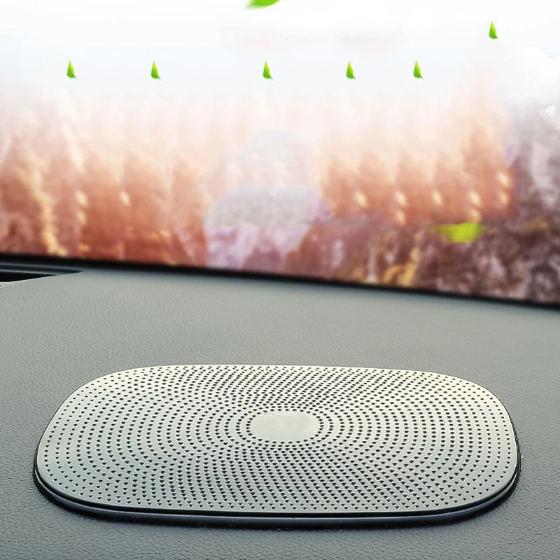 Car Non-Slip Mat Magic Anti-Slip Slide-Proof Pad Dashboard Sticky Dash Adhesive Cell Phone Mobile Holder Black Silicone 1PC