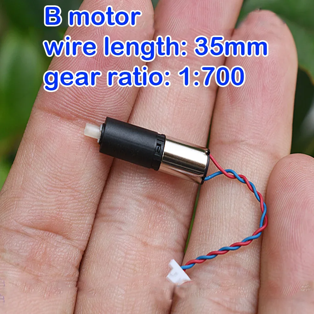 Mini 610  6mm*10mm Planetary Gear Reducer Motor DC 3V 45RPM 223RPM Silent 1:700 1:136 High Torque 610 Hollow Cup Reducer Motor