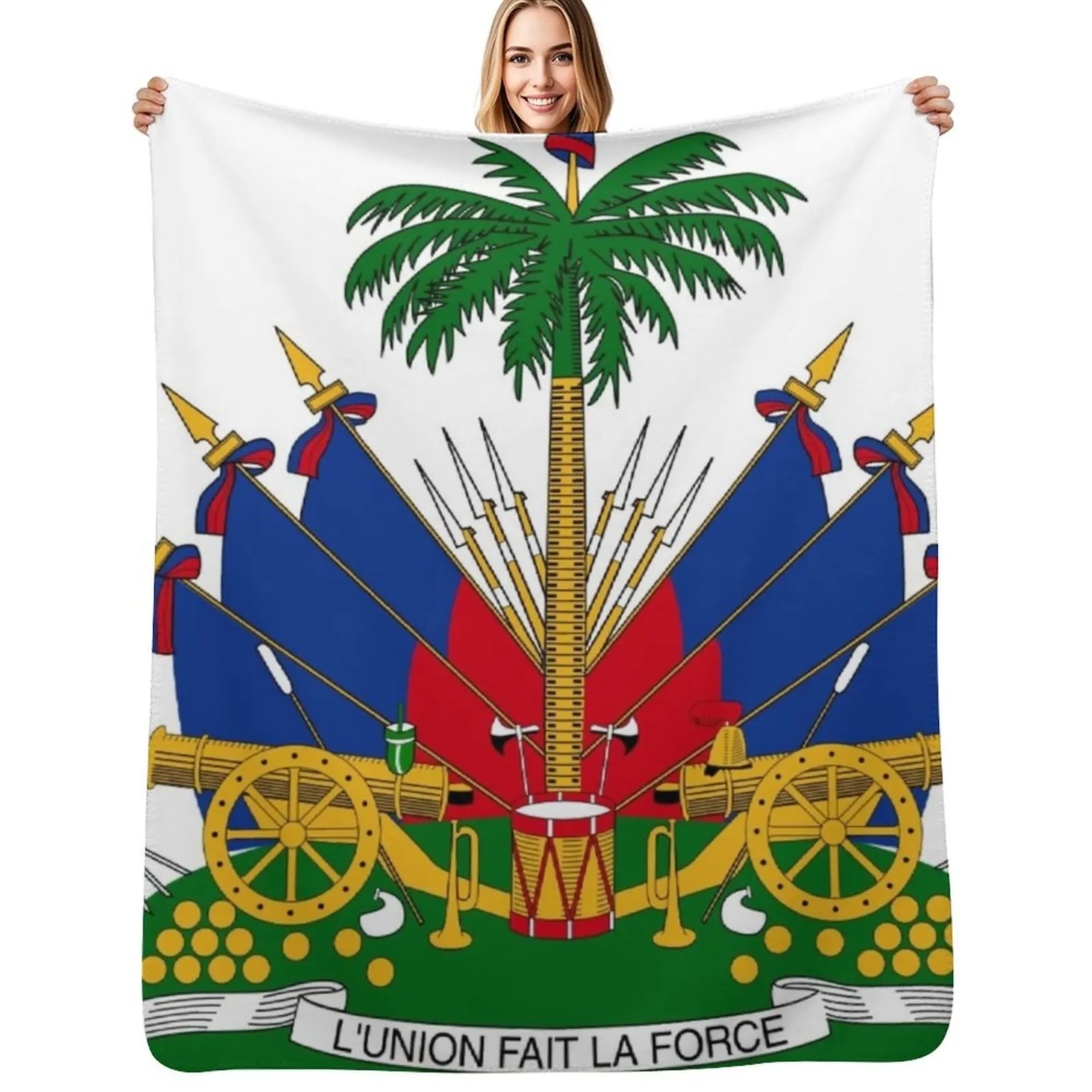 

haiti Throw Blanket anime Bed Moving Luxury St Blankets