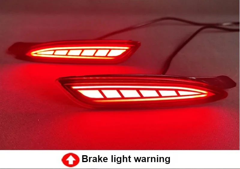 For Mazda CX-5 CX5 2022-2026 Car Rear Bumper Light Reflector Upgrade LED Sequential Turn Signal Driving Brake Lamp Accessories detail image 11