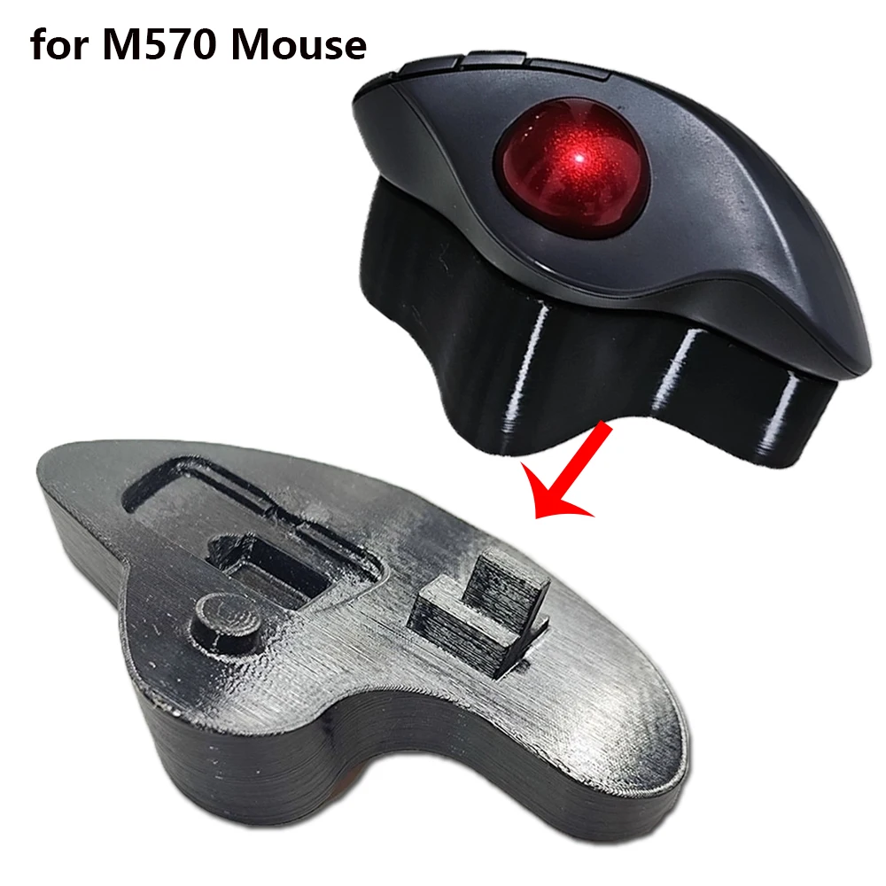 

1 PCS Mouse Holder Display Stand for Logitech M570 Mouse Base Bracket Bottom Support Accessories