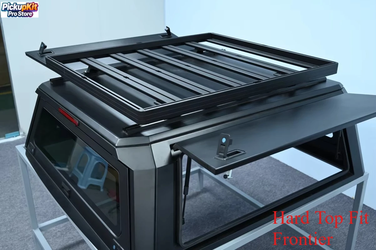 

Factory Supply Canopy Dual Cab Sliding Glass Window Locking 5.0FT Fit Frontier