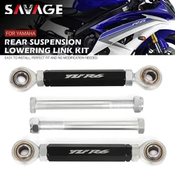 R6 Rear Suspension Lowering Links Kit For YAMAHA YZF R6 2006-2023 2017 YZF-R6 Race GYTR Motorcycle Drop Lever Lower Linkage